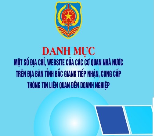 Sổ tay danh mục một số địa chỉ, Website của các cơ quan nhà nước trên địa bàn tỉnh Bắc Giang tiếp...