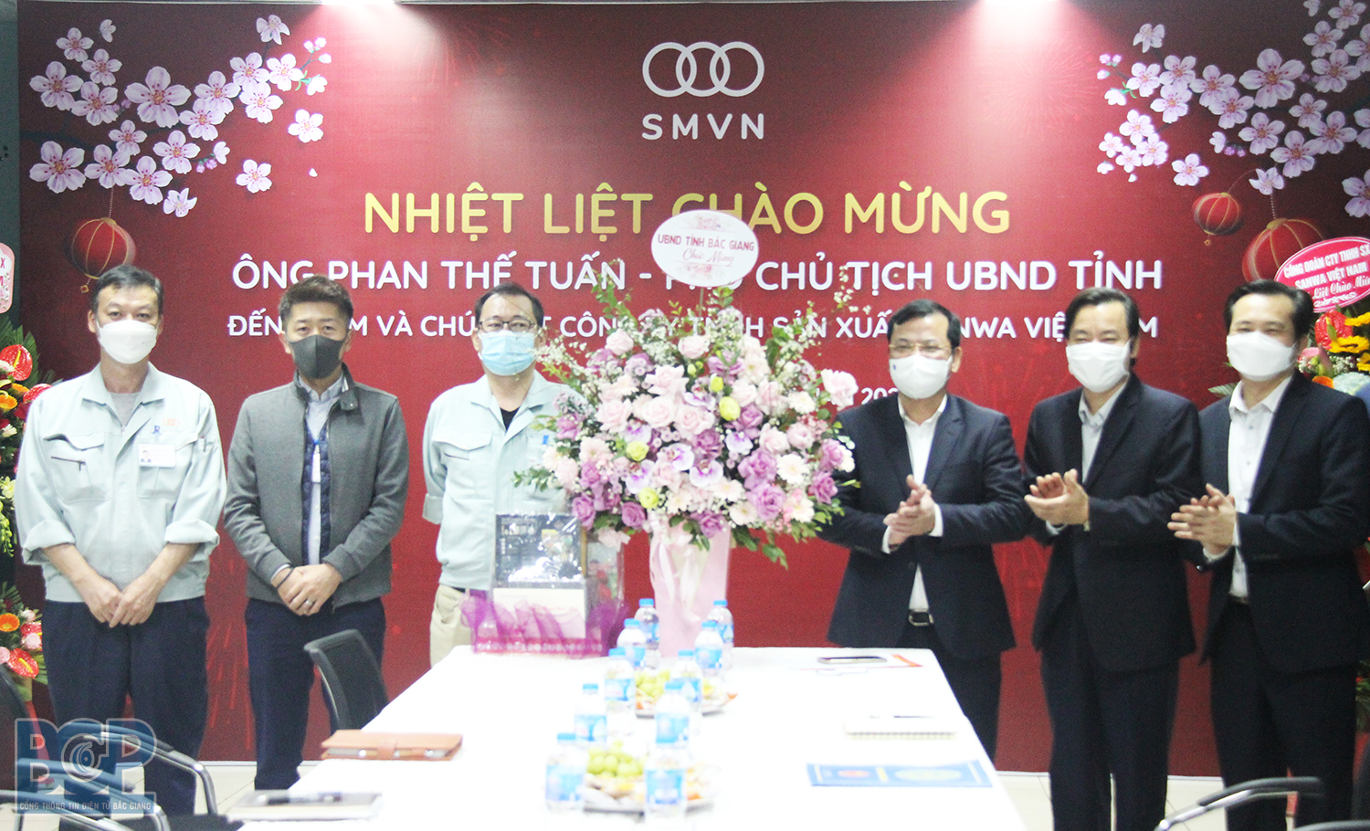 Phó Chủ tịch UBND tỉnh Phan Thế Tuấn thăm, chúc Tết một số doanh nghiệp FDI