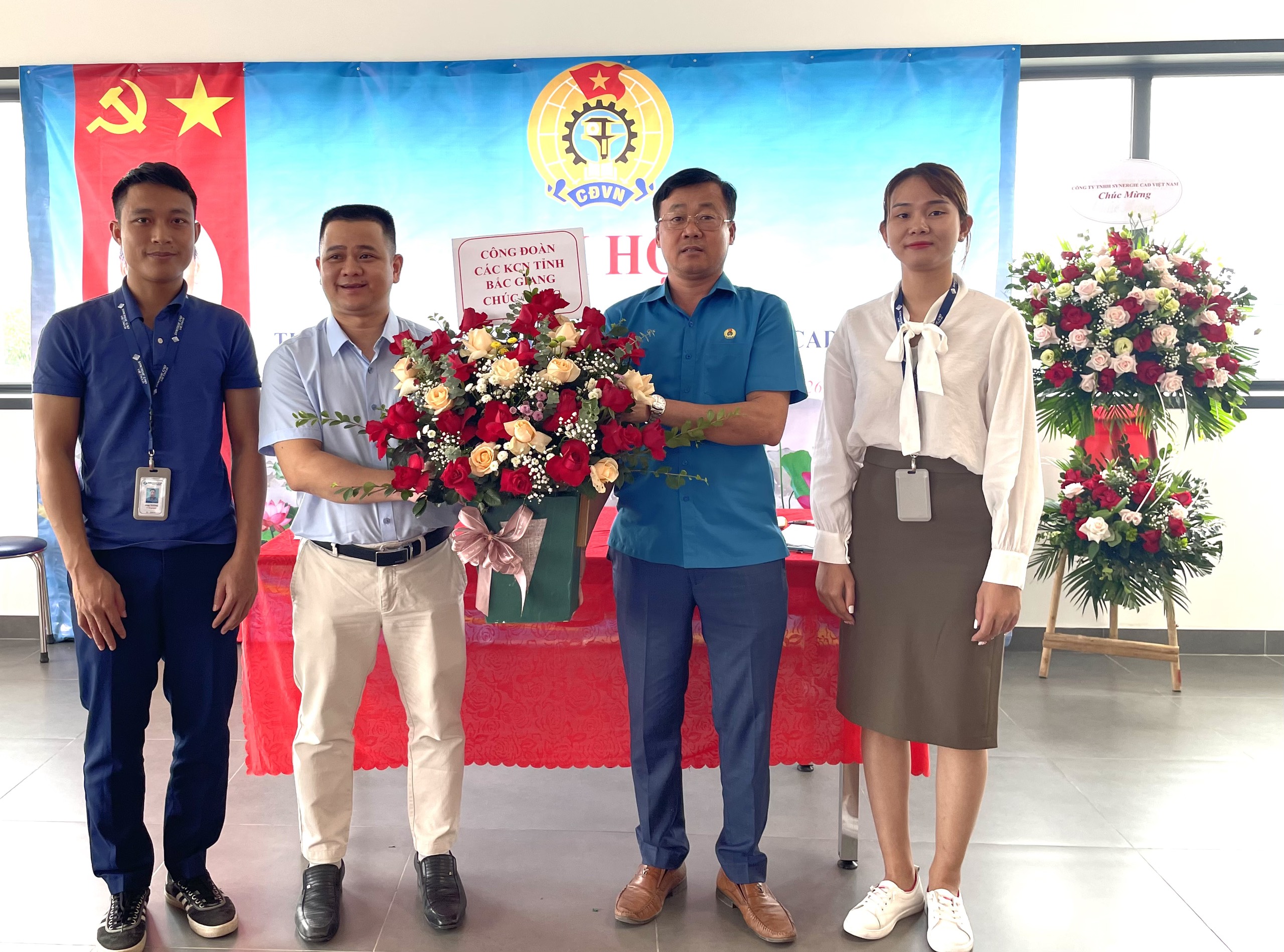 Đại hội thành lập công đoàn cơ sở Công ty TNHH Synergie Cad Việt Nam