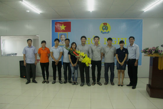 Lễ Thành lập Công đoàn cơ sở Công ty TNHH EMW Việt Nam. 